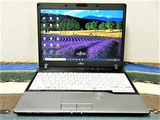 ✨良上品/12.1型液晶/重さ1.39kg♪/大容量！HDD320GB/Office 2019✎/メモリ4GB♪/2コアCPU♪/高速☆彡USB3.0/マイク内臓/すぐ使えるWin10メディア作成ツール付/すぐ繋がるWi-Fi/点検整備清掃済み/FUZITSU MP702 ⑩
