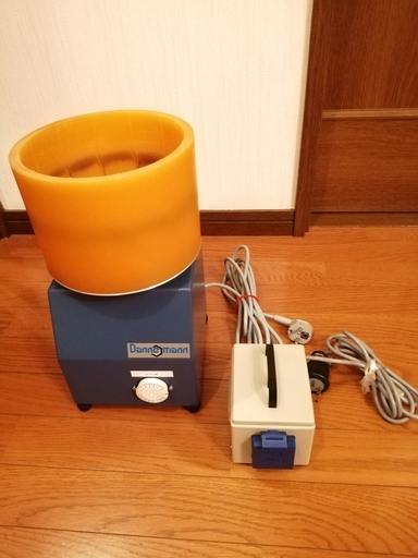 配送可☆ディスクフィニッシュ研磨機☆美品☆動作良好☆くるみ☆取扱い説明書付☆slim line sl-3 dry☆宝飾アクセサリー