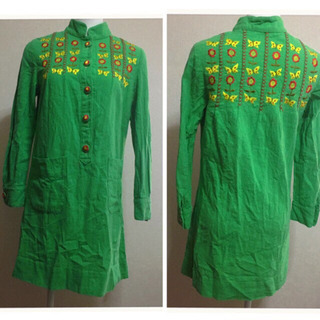 ご購入者様決定［Hanae Mori］ヴィンテージチュニック刺繍ヒッピー