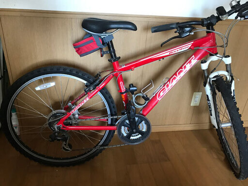 自転車 ジャイアント/マウンテンバイク　室内保管/おまけ付き