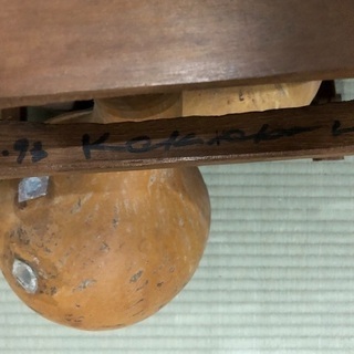 【引取りのみ（大阪市）】コギリ（バラフォン、ガーナの木琴）KAKRABA LOBI氏による1992年製