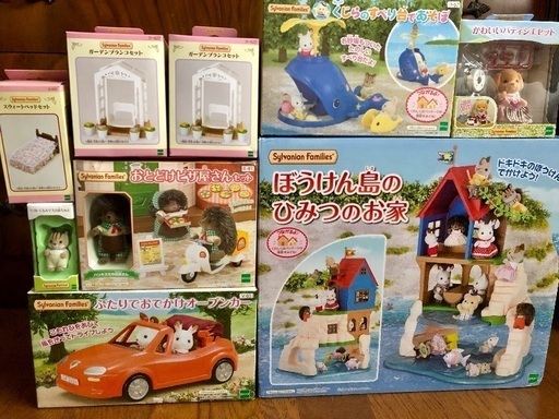 新品未開封＊シルバニアファミリー 福袋9点セット