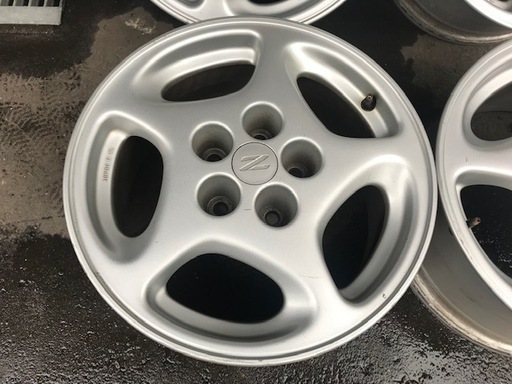 格安【希少】フェアレディZ　Z32　純正ホイール　日産　１６×７.５JJ　+４５　PCD１１４．３　４本セット