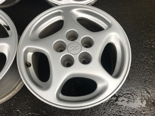 格安【希少】フェアレディZ　Z32　純正ホイール　日産　１６×７.５JJ　+４５　PCD１１４．３　４本セット