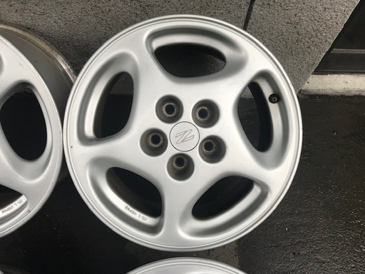 格安【希少】フェアレディZ　Z32　純正ホイール　日産　１６×７.５JJ　+４５　PCD１１４．３　４本セット