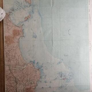 響灘海底地形図1983年発行
