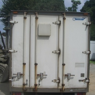 ♪ハBE101♪物置♪コンテナ♪スライドドア付き♪アルミ箱♪