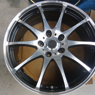 クロスピード プレミアム10　１８インチインチアルミホイール　美品４本‼