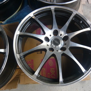 クロスピード プレミアム10　１８インチインチアルミホイール　美品４本‼