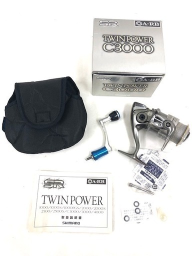 SHIMANO シマノ ★ 釣り具 リール ＴＷＩＮ ＰＯＷＥＲ Ｃ３０００ A-RB