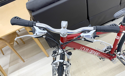 GARNERU 自転車 赤ハンドルバー GARNERU 自転車 赤ハンドルバー GARNERU 自転車 赤ハンドルバー