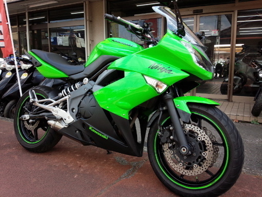 NO.2838　Ｎｉｎｊａ４００Ｒ（ニンジャ）ＥＴＣ付き　グリップヒーター付き　ＵＳＢ電源付き　リヤフェンダーレス　☆彡