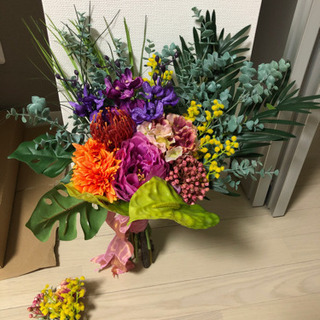 ウェディングブーケ&ブートニア&ヘッドパーツ