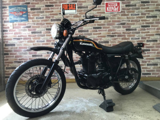 【外装各部とても綺麗！機関絶好調】KAWASAKI カワサキ 250TR BJ250F【多数画像動画有】検）ホンダ FTR ヤマハ TW スズキ グラストラッカー 外装各部とても綺麗！機関絶好調】KAWASAKI カワサキ 250TR BJ250F