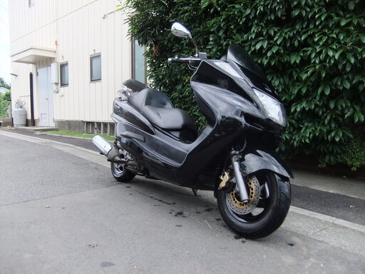 ヤマハ　マジェスティC250　実動中古車　5連メーター　バッテリーフル充電済み　返納書有り ヤマハ マジェスティC250 実動中古車 5連メーター バッテリーフル充電