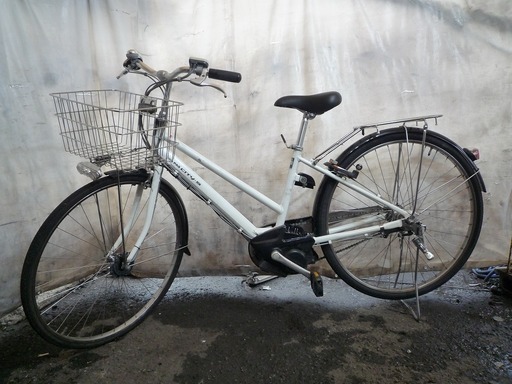 YA032308C　適正価格！中古電動アシスト自転車　ヤマハ　PAS　CITY-S（2008）