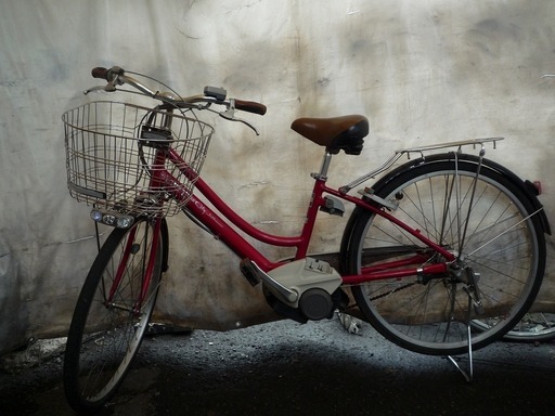 YA031608C　適正価格！中古電動アシスト自転車　ヤマハ　PAS　CITY（2004）