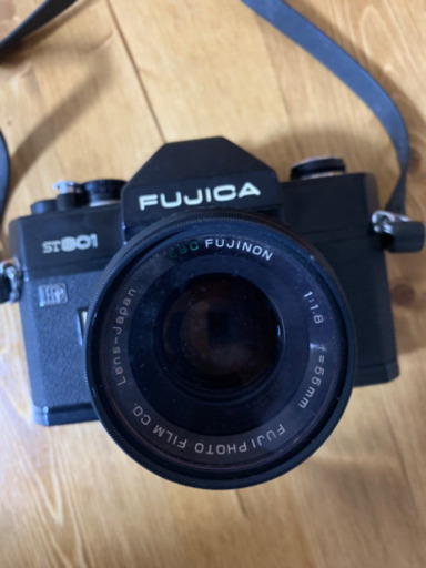 ☆一眼レフカメラ FUJICA ST801 + FUJINON 55mm(若干カビあり)