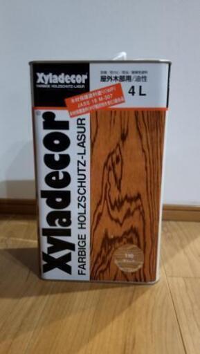 新品 塗料 キシラデコール 4L