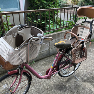 子供乗せ自転車