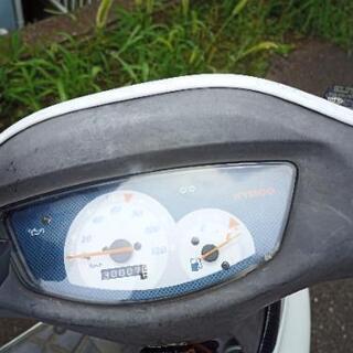 スクーター キムコ スーナー100s 2スト ボロいが走る