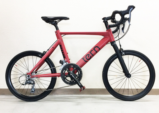 超美品！自転車 ミニベロ ターン Tern Surge 2ｘ8speed 16段変速 レッド 2017年モデル 20インチ