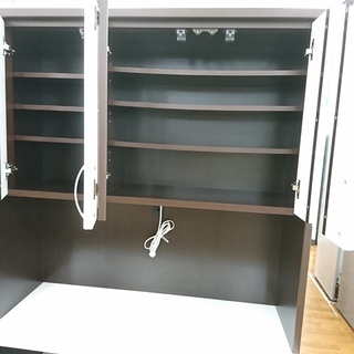 松田家具 3枚扉カップボード 【トレファク 川越店】