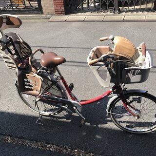 子供乗せ自転車　３段変速　３人乗り　
