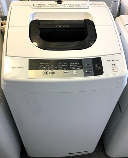 【送料無料・設置無料サービス有り】洗濯機 HITACHI NW-5WR 中古