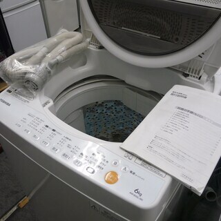 東芝6.0K洗濯機2013年製風乾燥付き