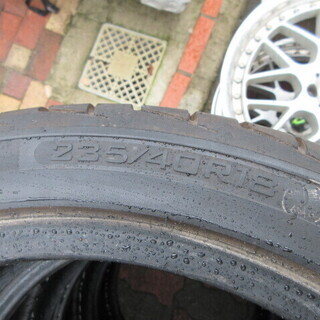 235/40R18 中古4本！残り溝新品同様！！ 【公式通販】