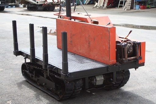 【SOLD OUT】ヤマグチ 林内作業車 YX-2201 集材機 木材運搬車 クローラー ウインチ