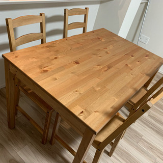 送料込み　IKEA JOKKMOKK ヨックモック テーブル＆チェア4脚 楽天市場】[IKEA/イケア/通販]JOKKMOKK ヨックモック テーブル