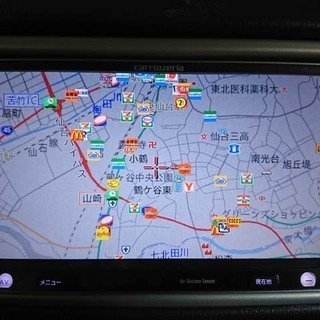 新品フィルムアンテナ付 カロッツェリア メモリーナビMRZ077 楽ナビ ナビ/フルセグ地デジ4×4/DVD/CD