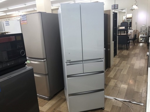 安心の1年保証！MITSUBISHI 三菱 2018年製　6ドア冷蔵庫です！