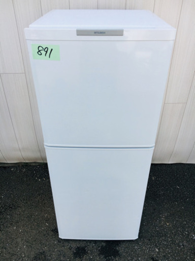 891番 MITSUBISHI✨ 冷凍冷蔵庫❄️MR-14P-W‼️