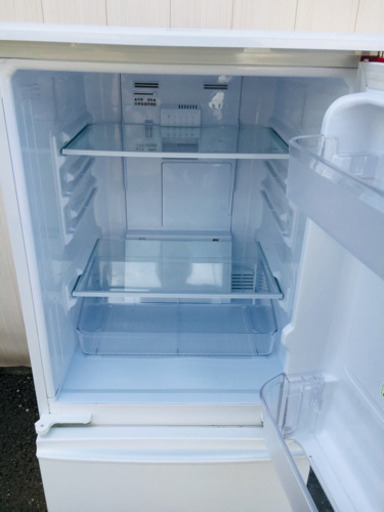890番 シャープ✨ ノンフロン冷凍冷蔵庫❄️SJ-BK14Y-W‼️