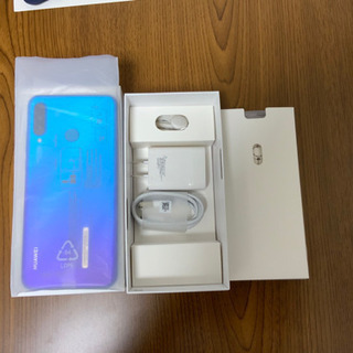 HUAWEI P30lite 青 SIMフリー