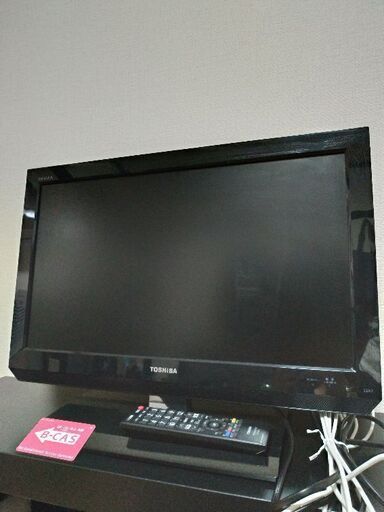 【テレビ台付】TOSHIBA REGZA 22型テレビ 22A2