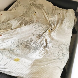 シングルベッド一式　低反発マットレス　掛け布団　敷布団　毛布
