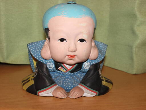 昭和レトロ　福助人形