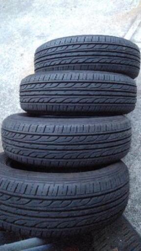 185/65Ｒ15　タイヤ４本セット　ダンロップ　　DUNLOP　EC202　デジタイヤ　15インチ　中古
