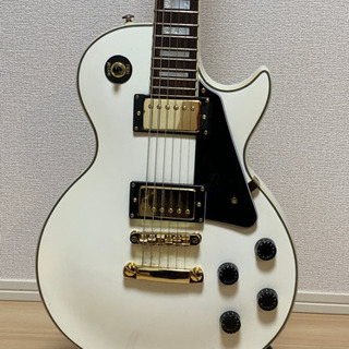 レスポール白【Busker 