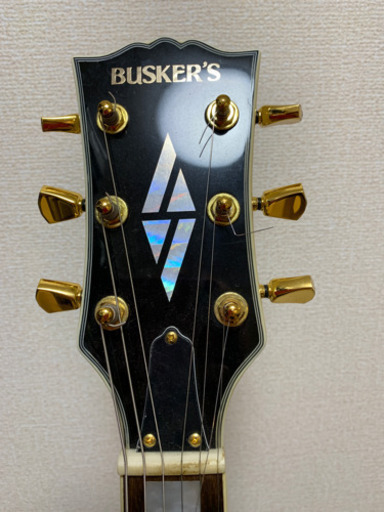 レスポール白【Busker's】エレキギター純正ソフトケース付属 BUSKER'S