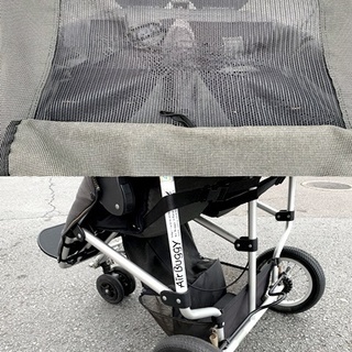 中古 Air Buggy エアーバギー 二人乗り 双子用 ベビーカー バギー リサイクルマート大村 大村のベビー用品 ベビーカー バギー の中古 あげます 譲ります ジモティーで不用品の処分