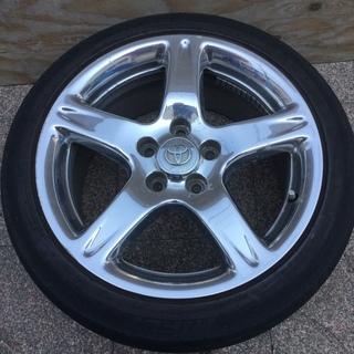 アリスト純正ホイール17インチ 5スポークホイール4本セット アリスト純正ホイール17インチ 5スポークホイール4本セット