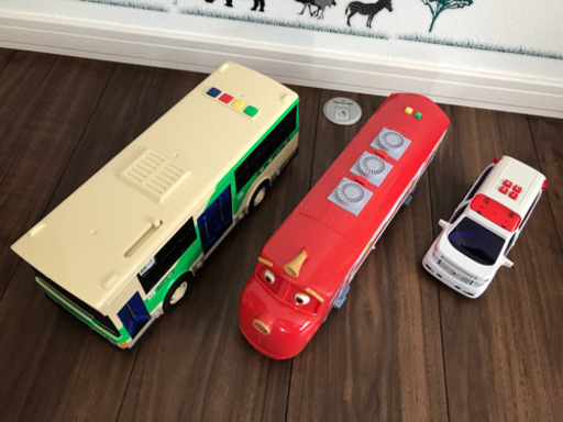 サウンドおもちゃ3つ 都営バス チャギントン 救急車 Sayakai 新道東のキッズ用品 その他 の中古あげます 譲ります ジモティーで不用品の処分