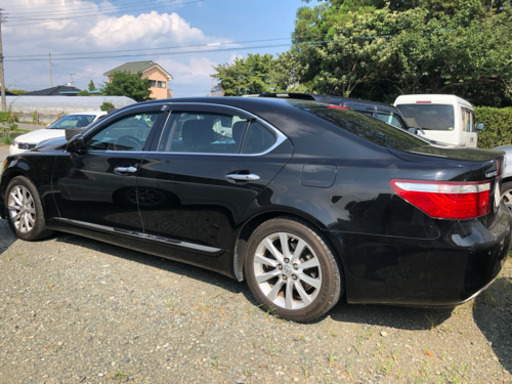 レクサスls H24 希少左ハンドル ロング 黒 スピンドルグリル パワートランク キララポン 伊勢崎のlsの中古車 ジモティー