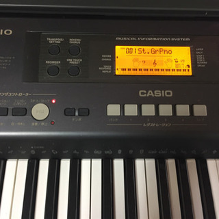 鍵盤楽器、ピアノ CASIO 電子キーボード wk-110