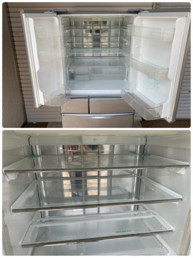 SHARP シャープ SJ-XF56S-S 冷蔵庫 6ドア 560L 2010年製